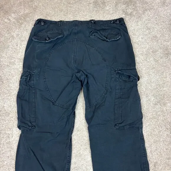 Polo Ralph Lauren Combat Trousers OG 107 GS Parachute Cargo Pants 34x30